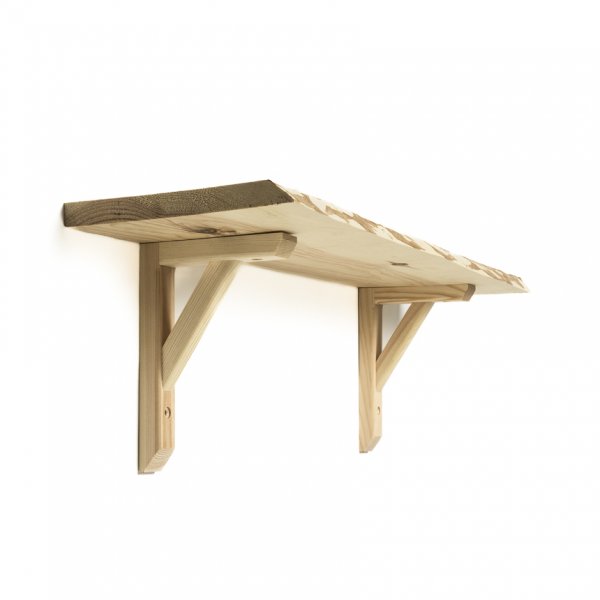 Vildmarkshylla furu underifrån